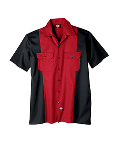Two-Tone Short Sleeve Work Shirt- Factory Direct Shirts- Factory Direct ...